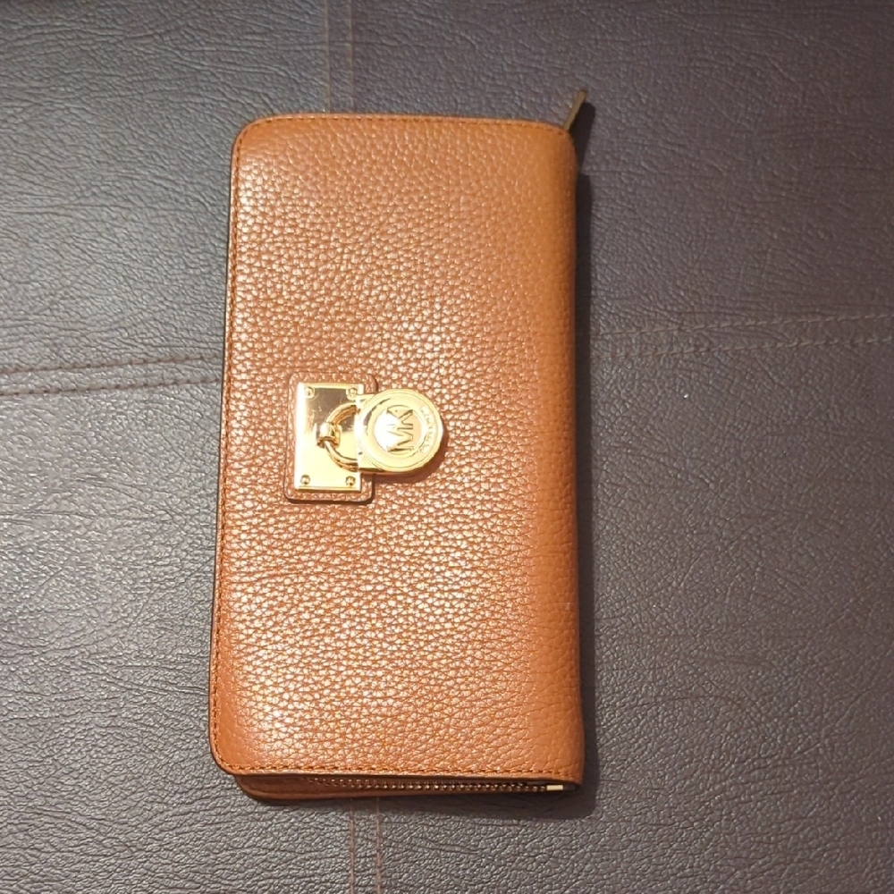 Michael Kors Brown Leather Wallet